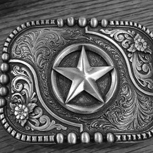 Montana's Silversmith belt buckle
